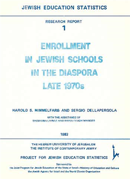 >Jewish Educational Statistics Research Report l