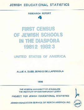 >Jewish Educational Statistics Research Report 4