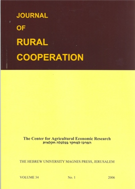 >Journal of Rural Cooperation 