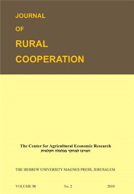 >Journal of Rural Cooperation 