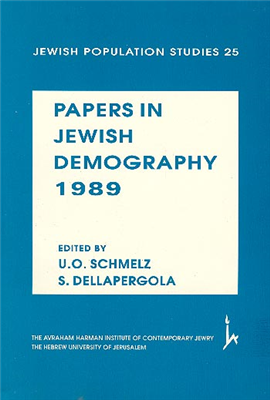 >Papers in Jewish Demography 1989