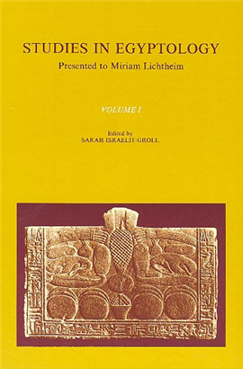 >Studies in Egyptology
