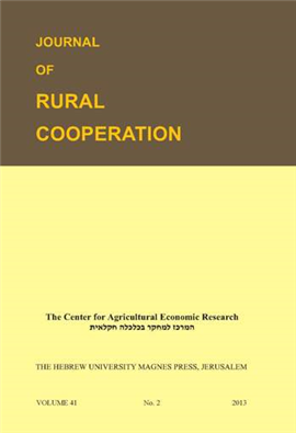 >Journal of Rural Cooperation 