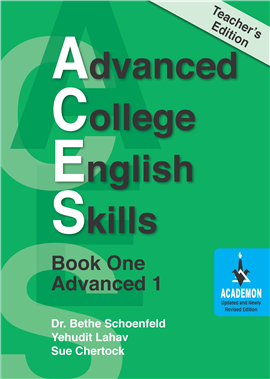 >ACES - Teacher's Book One