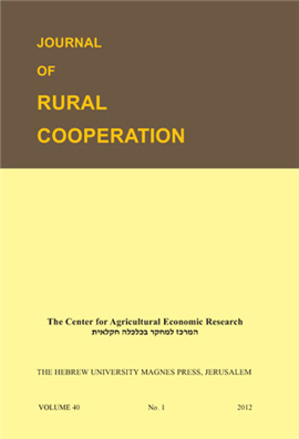 >Journal of Rural Cooperation 